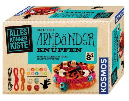 BASTELN Armbänder knüpfen Alter: 8+