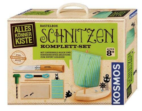 BASTELN Schnitzen Komplett-Set Alter: 8+