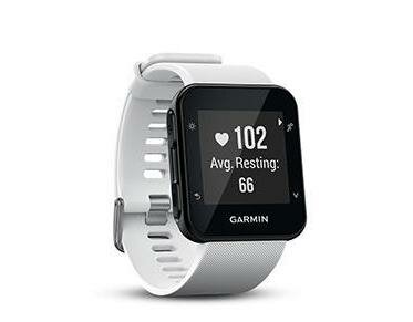 Garmin Sportuhr Forerunner 35 weiss GPS, Pulsmessung am Handgelenk