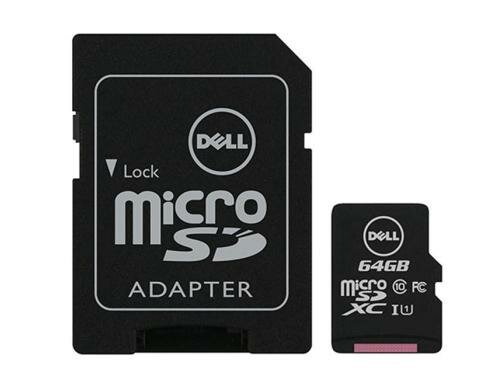 Dell SDXC Card 64GB Class 10 UHS-I Lesen 45MB/s, Schreiben 10MB/s