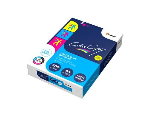 ColorCopy Papier A4, hochweiss, holzfrei 300g/m2, Packung à 125 Blatt
