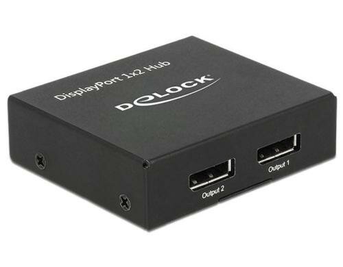 Displayport zu 2xDisplayport Splitter, 4K 2 DP Geräte an 1x DP Anschluss. DP V1.2a