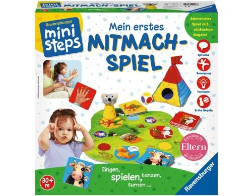 Ministep Mein erstes Mitb. Alter: 30 Monate