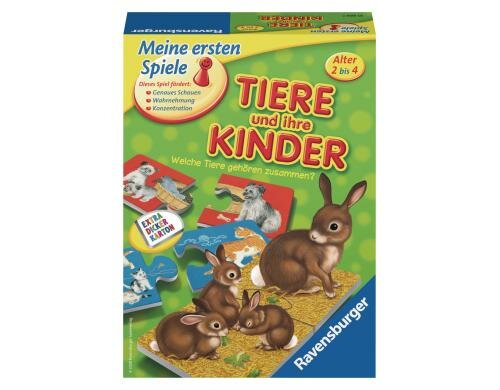 Ravensburger Spiele Tiere+ihr Alter: 2-4