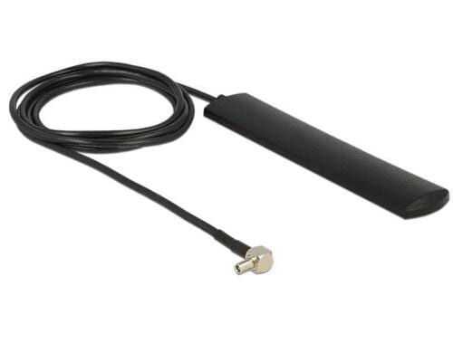 LTE/HSPA/GSM Antenne, TS-9-Stecker Klebemontage, 3Bi Gewinn, 12cm, schwarz, 3m