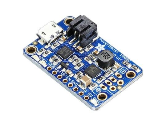 Adafruit PowerBoost 1000 ChargeRechargeable 5V, USB Boost, 1A-1000C