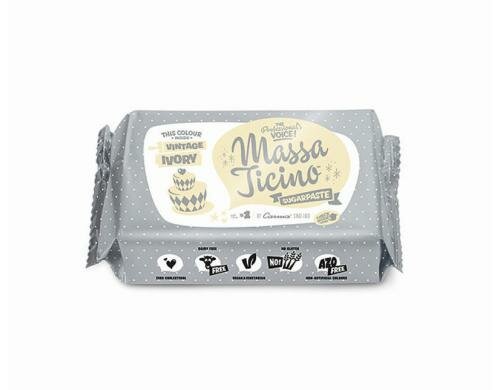 Massa Ticino Zuckermodelliermasse elfenbein 250g
