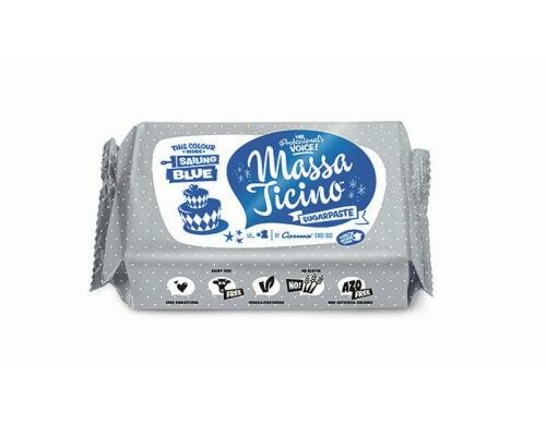 Massa Ticino Zuckermodelliermasse blau 250g