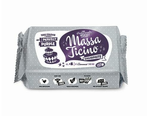 Massa Ticino Zuckermodelliermasse violett 250g