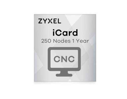 Zyxel iCard Cloud Network Center 250 Nodes Lizenz für CNC (250 Nodes, 1 Jahr)