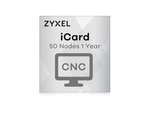 Zyxel iCard Cloud Network Center 50 Nodes Lizenz für CNC (50 Nodes, 1 Jahr)