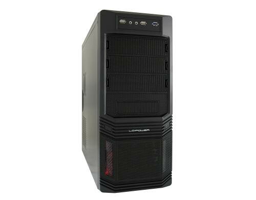 Lc-Power Midi Tower LC-925B-ON 3x 5.25, 1x 3.5 ext.5x 2.5 intern