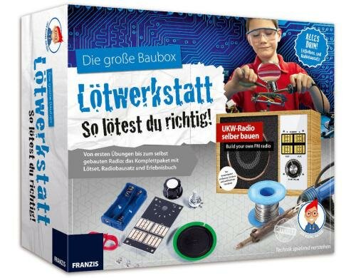 Franzis Baubox Lötwerkstatt Löten muss Spass machen