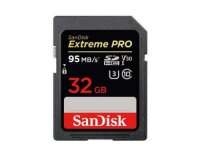 SanDisk SDHC Card 32GB Extrem Pro UHS-I V30 lesen...
