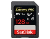 SanDisk SDXC Card 128GB Extre Pro UHS-II U3 lesen...