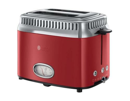 Russell Hobbs Retro Toaster 21680-56 rot, 2-Schlitz