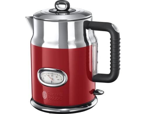 Russell Hobbs Retro Wasserkocher 21670-70 rot, 1.7 Liter