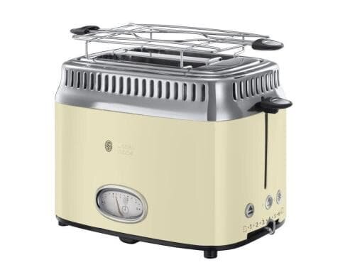 Russell Hobbs Retro Toaster 21682-56 cream, 2-Schlitz