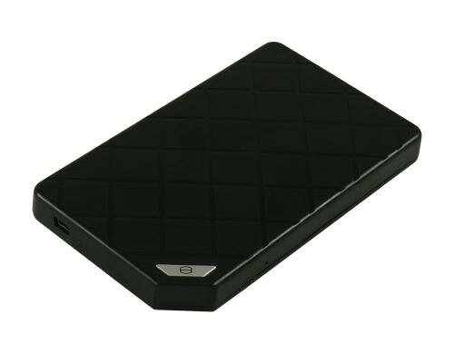 LC-Power ext. 2.5 Gehäuse LC-25U3 schwarz, USB3.0, für SATA HDD, Gummiüberzug
