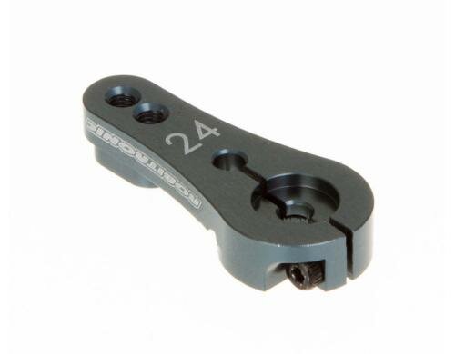 Robitronic Servo Arm Alu 24Z Grau