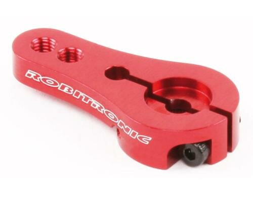 Robitronic Servo Arm Alu 25Z kurz Rot