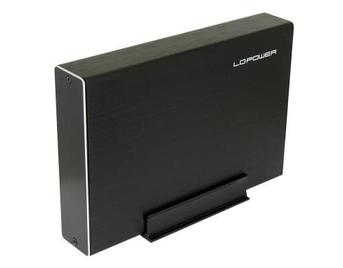 LC-Power ext. 3.5 Gehäuse LC-35U3-Becrux schwarz, USB3.0, für SATA HDD