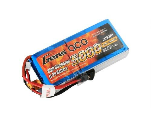 Gens LiPo-Akku 7.4V 5000mAh RX/TX 96x44x20mm 180g