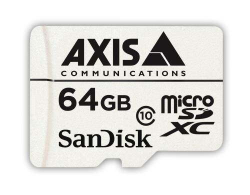 AXIS microSDXC Card 64 GB MKII Health Monitoring, 3 Jahre Garantie