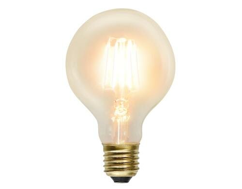 LED Filament Kugel G80 E27 2.3W (20W) 230lm, nicht dimmbar, 2100K, EEF: A++