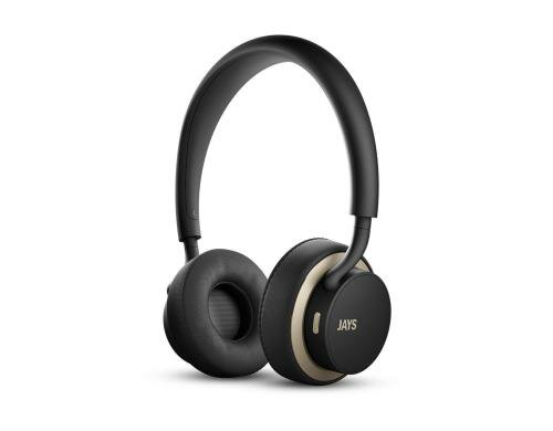 u-Jays On-Ear Kopfhörer schwarz-gold, für iOS