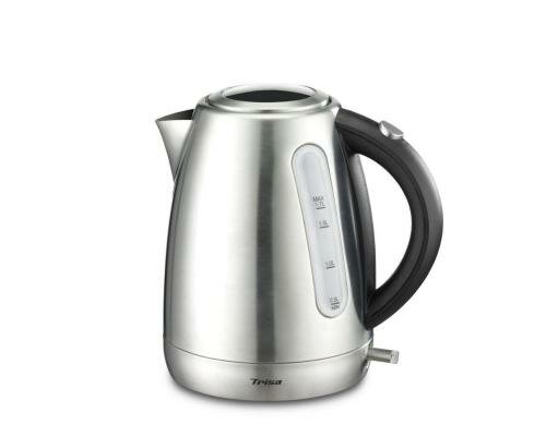 Trisa Wasserkocher Compact Boil 1.7 l Edelstahl, Sichtfenster, Kalkfilter