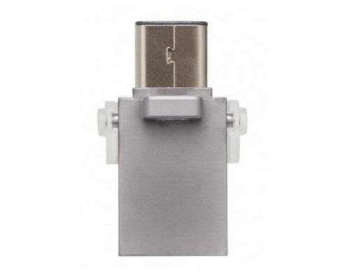 Kingston DT MicroDuo USB3.1 Gen1 128GB TypC + Typ A, Lesen 100MB/s, Schreiben 15MB/s