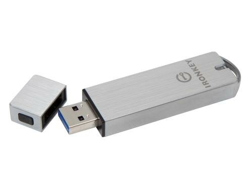 Kingston IronKey Enterprise S1000 Encr 128G USB3.0, 256bit-AES, FIPS 140-2, Level 3, M