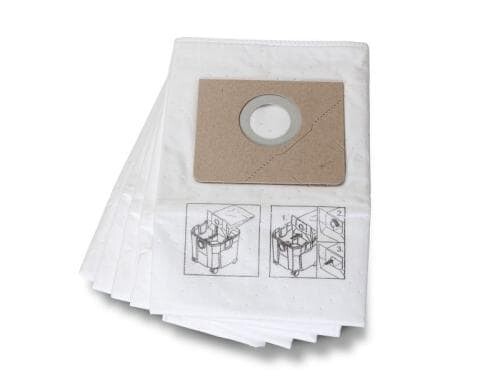 Fein Vliesfiltersack 25L VE5 4 Stk., extrem reissfest