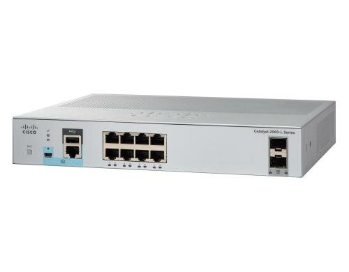 Cisco 2960L-8TS-LL: 8 Port LAN Lite Switch 8xGE, 2xSFP 1G