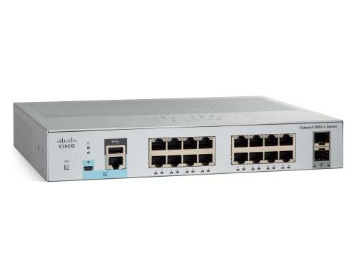 Cisco 2960L-16TS-LL: 16 Port LAN Lite SW 8xGE, 2xSFP 1G