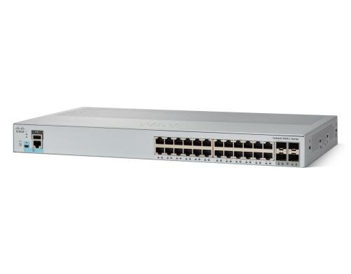 Cisco 2960L-24TS-LL: 24 Port LAN Lite SW 24xGE, 4xSFP 1G