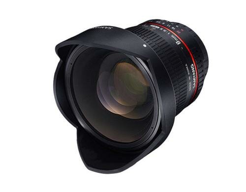 SamYang 8mm f / 3.5 UMC Fisheye CS II, Ca