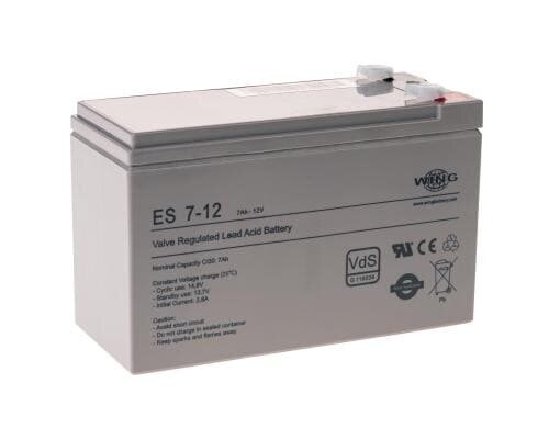 WING Ersatz Bleiakku USV 12V/7Ah 12V/7Ah, 6.3mm Zungen