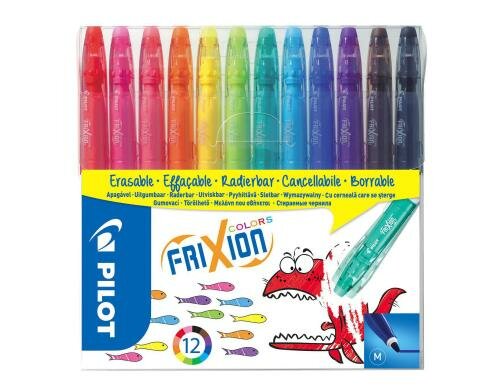 Pilot FriXion Fasermaler Colors 12er Etui