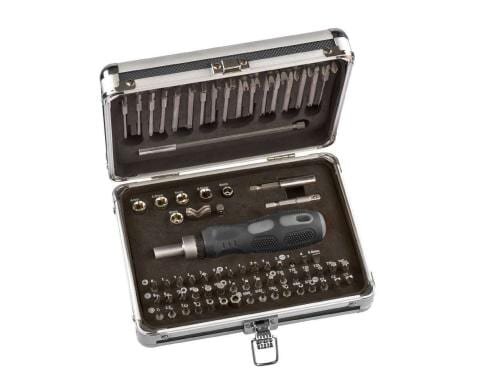 92-Teiliges  Bitsortiment Im Alukoffer