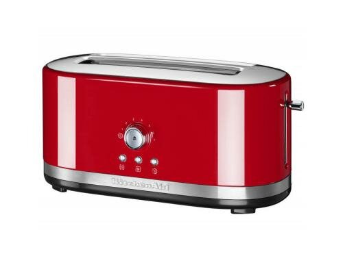 KitchenAid Langschlitz-Toaster 5KMT4116 rot 26 cm Schlitzlänge, 7 Stufen, 1800 Watt