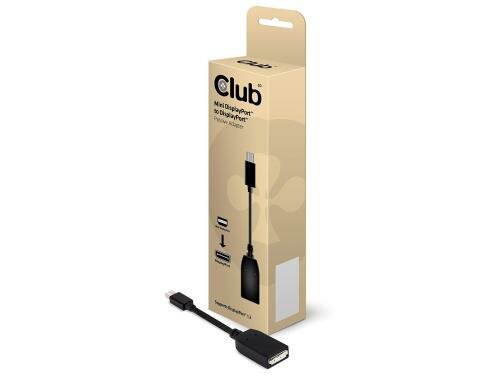 Club 3D, Adapterkabel mDP auf DP L= 130 mm