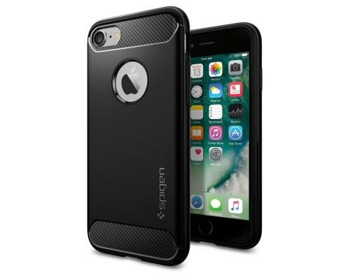 Spigen Rugged Armor schwarz für iPhone 7