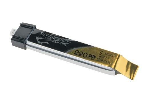 Tattu LiPo-Akku 3.7V 220mAh 45C 51x11x5.5mm/5.5g