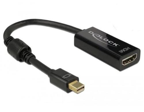 Monitoradapter Mini-Displayport zu HDMI 3840 x 2160 @ 30 Hz, schwarz, passiv