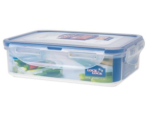 Lock & Lock Vorratsdose rechteckig 0.55l B: 12.8cm H: 5.2cm T: 18.1cm