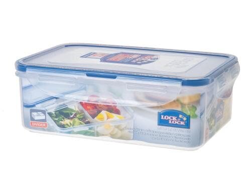 Lock & Lock Vorratsdose mit Einsätzen 1.0l B: 13.4cm H: 6.9cm T: 20.5cm