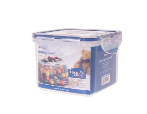 Lock & Lock Vorratsdose quadratisch 0.68l B: 12.1cm H: 8.8cm