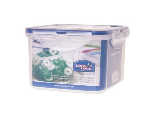 Lock & Lock Vorratsdose quadratisch 0.86l B: 13.4cm H: 8.8cm